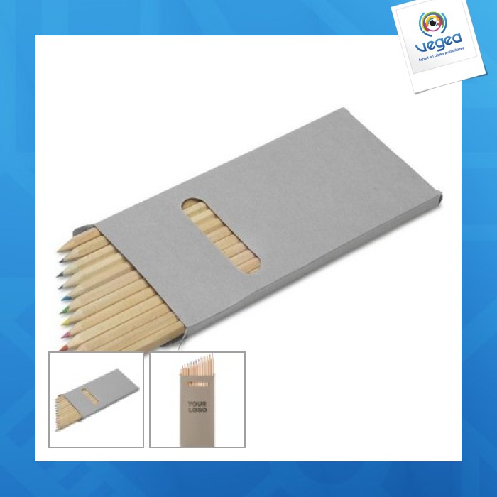 Set de 12 crayons de couleur 