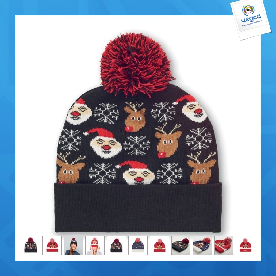 Shimas hat - gestrickte bommelmütze 