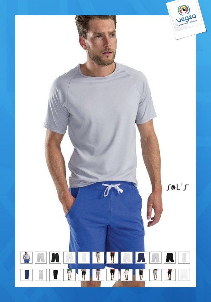 Shorts für männer - weiß