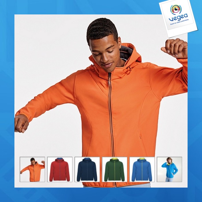 Siberia - 2-lagen-softshell mit sportlichem schnitt