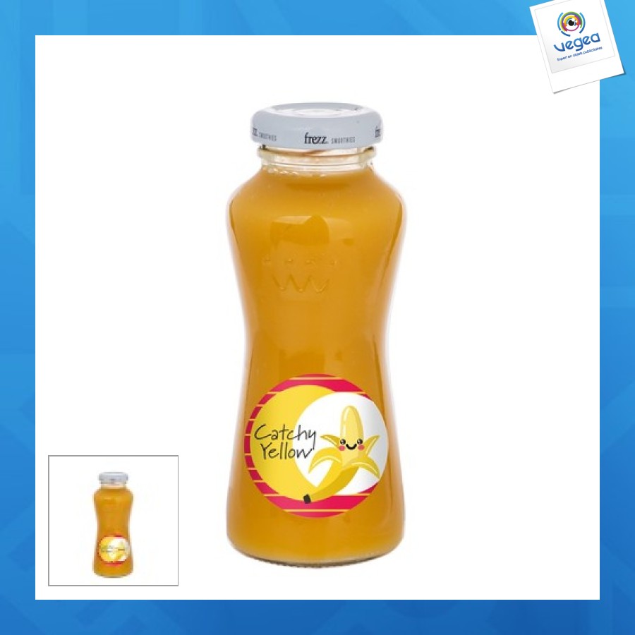 Smoothie einprägsam gelb