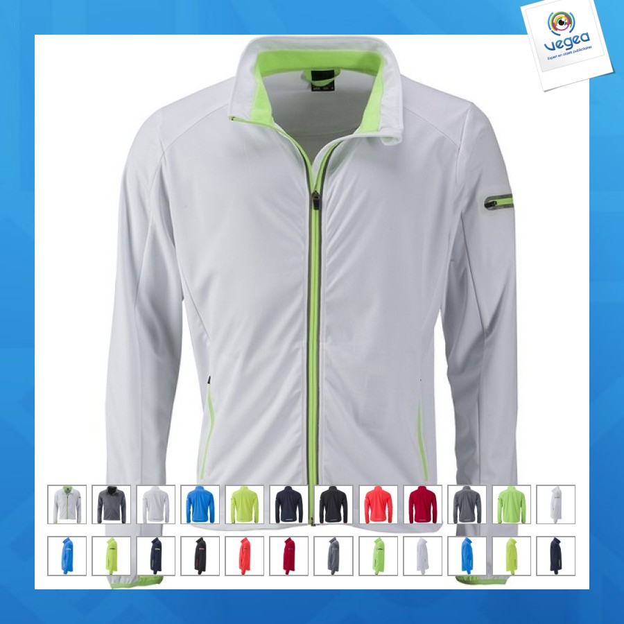 Softshell-sportjacke