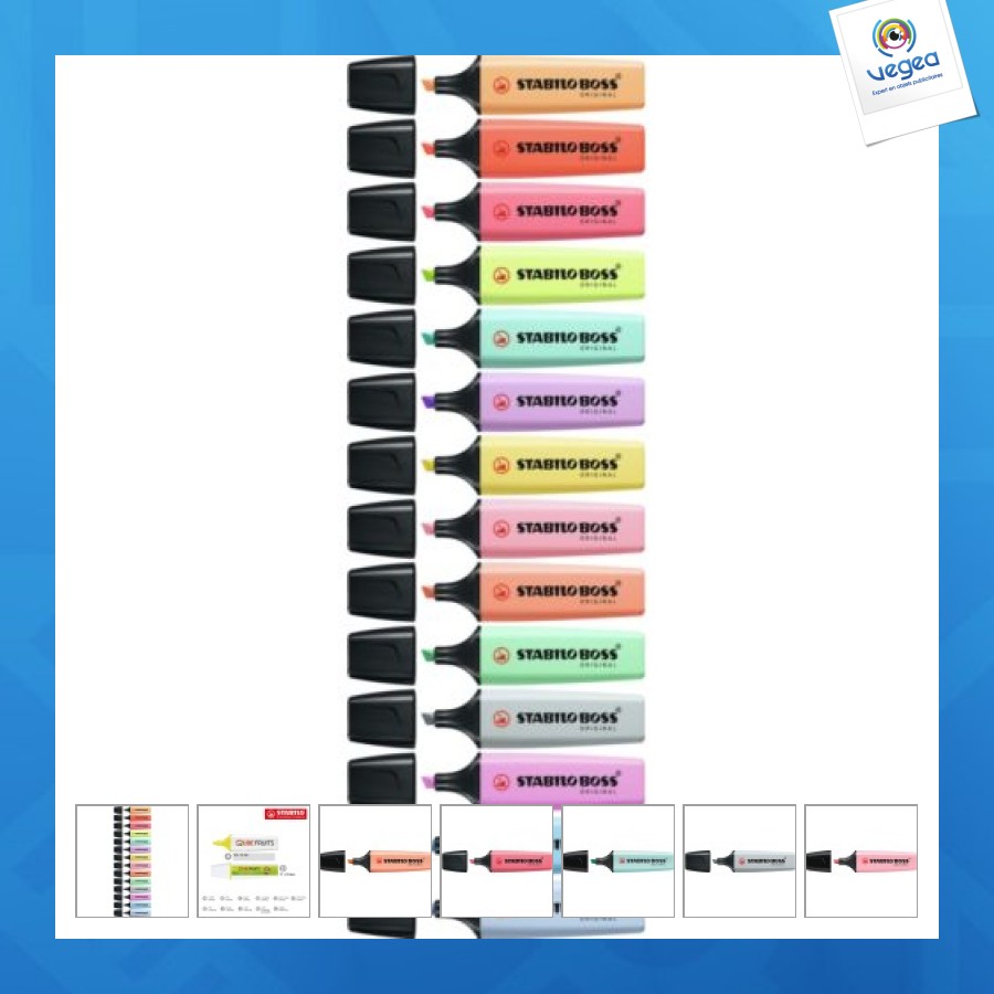 Stabilo boss original pastell textmarker