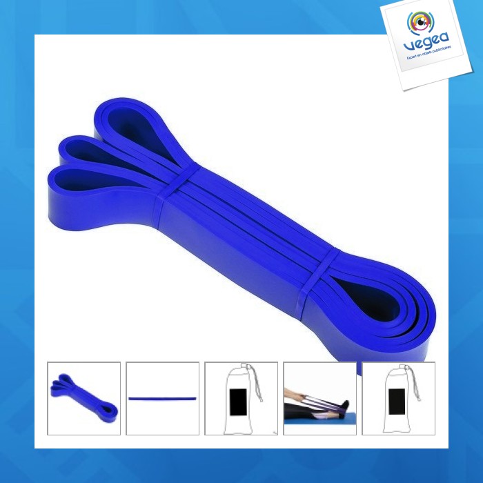 Starkes power-fitnessband, gewichtswiderstand von ca. 15,9 bis 38,6 kg