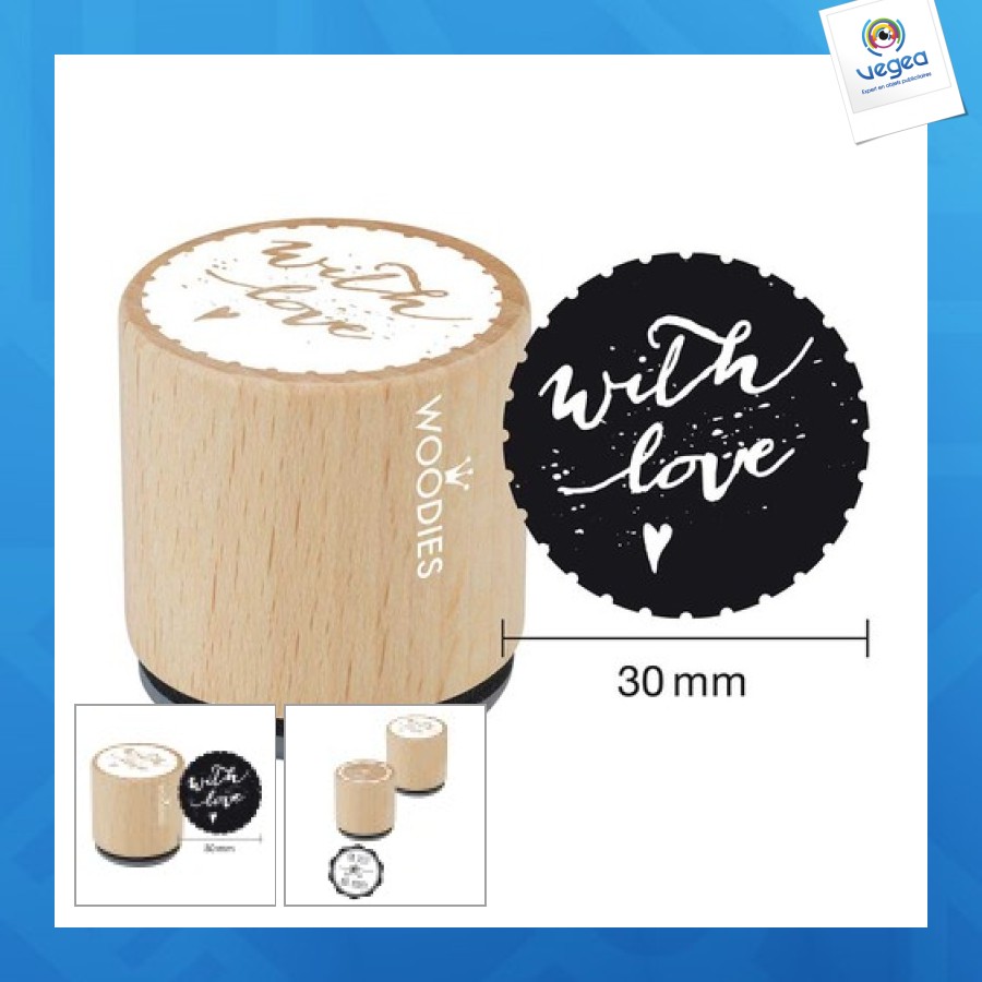 Stempel aus holz