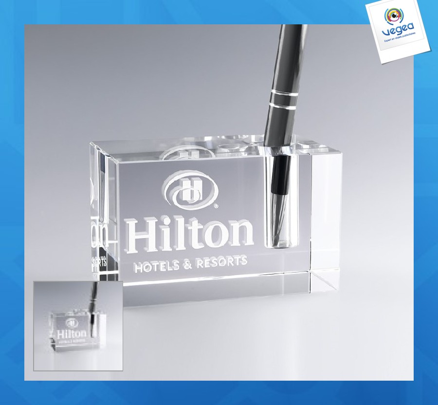 Stifthalter aus glas
