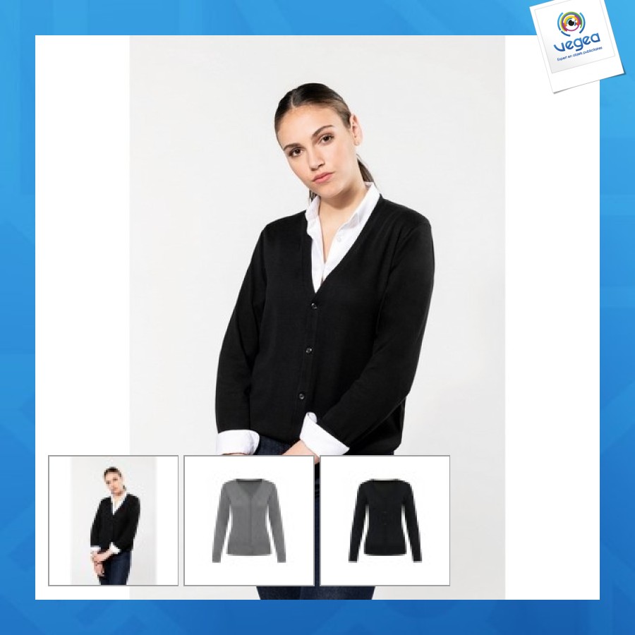 Strickjacke supima® frau