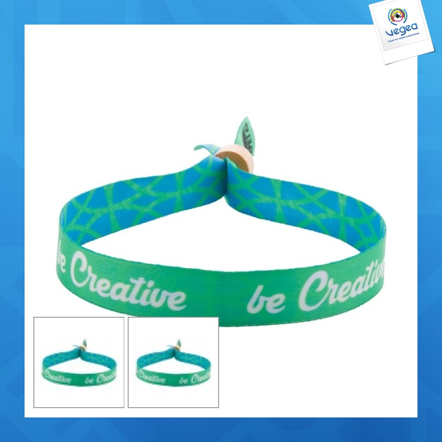 Subowrist eco bracelet festival rpet personnalisé