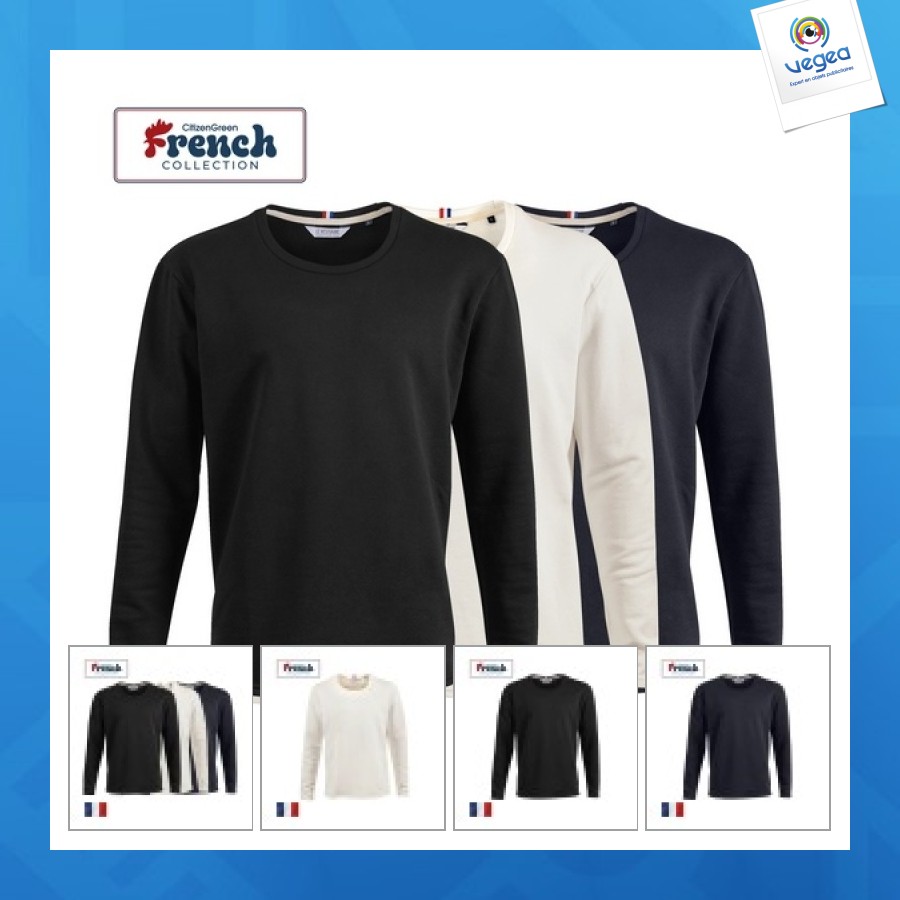 Sweatshirt french terry theo