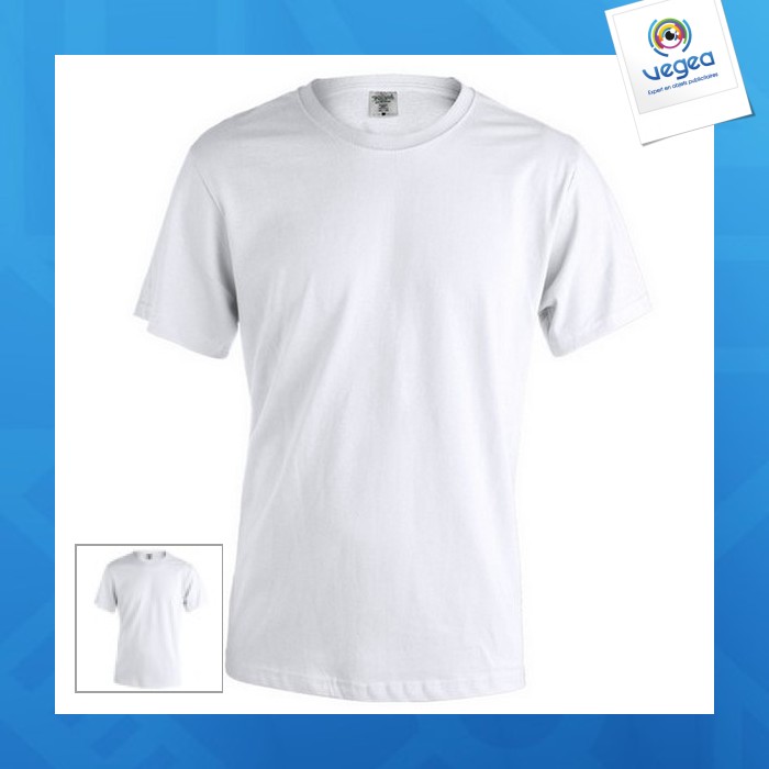 T-shirt erwachsene weiß "keya" mc130