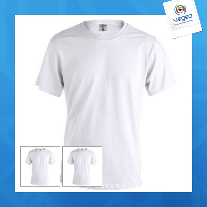 T-shirt erwachsene weiß "keya" mc180