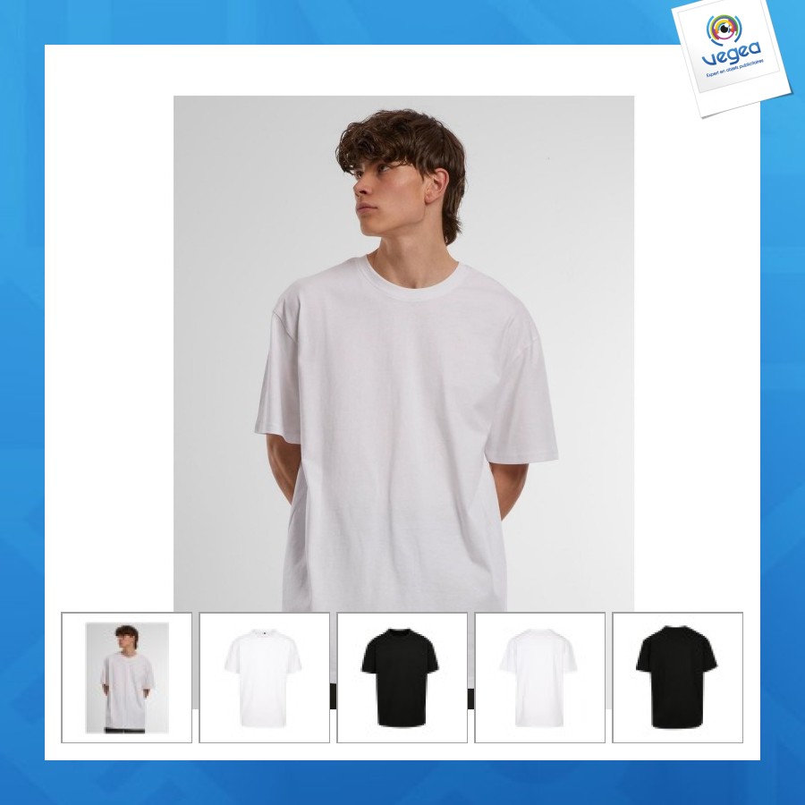 T-shirt oversize bio lourd