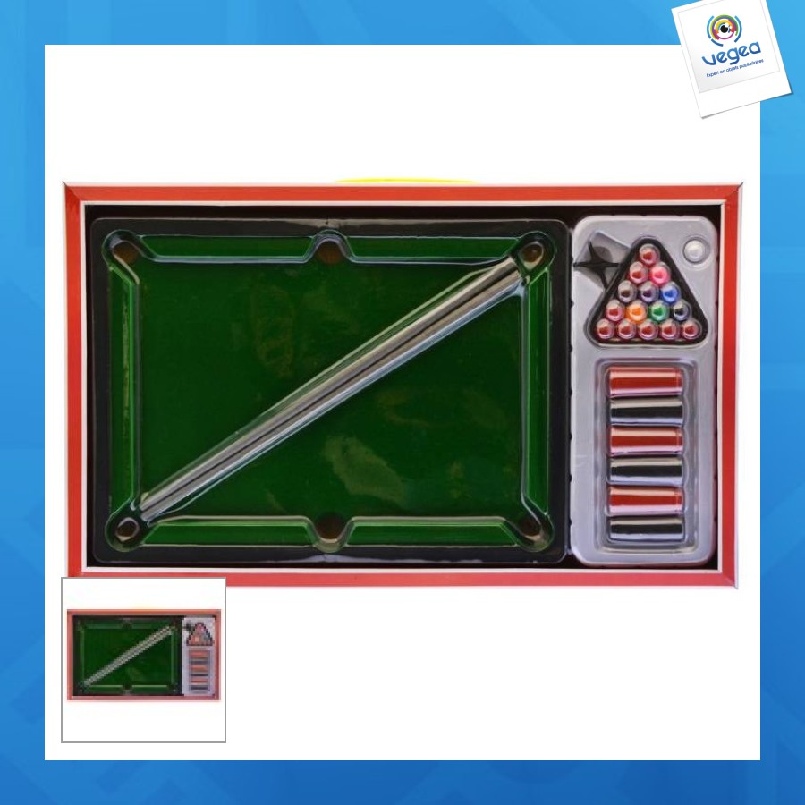 Table de billard 46,5x28cm