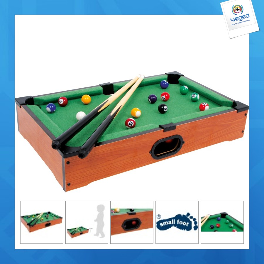 Table de billard compacte, 52x31x9cm