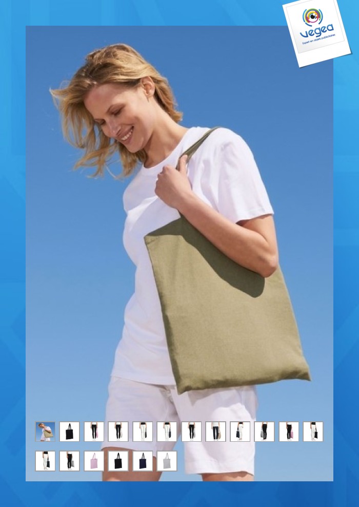 Tasche aus 100% recyceltem canvas awake