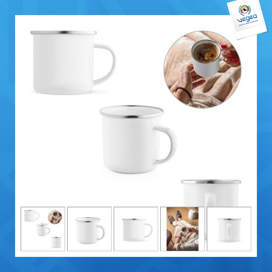 Tasse aus emaille