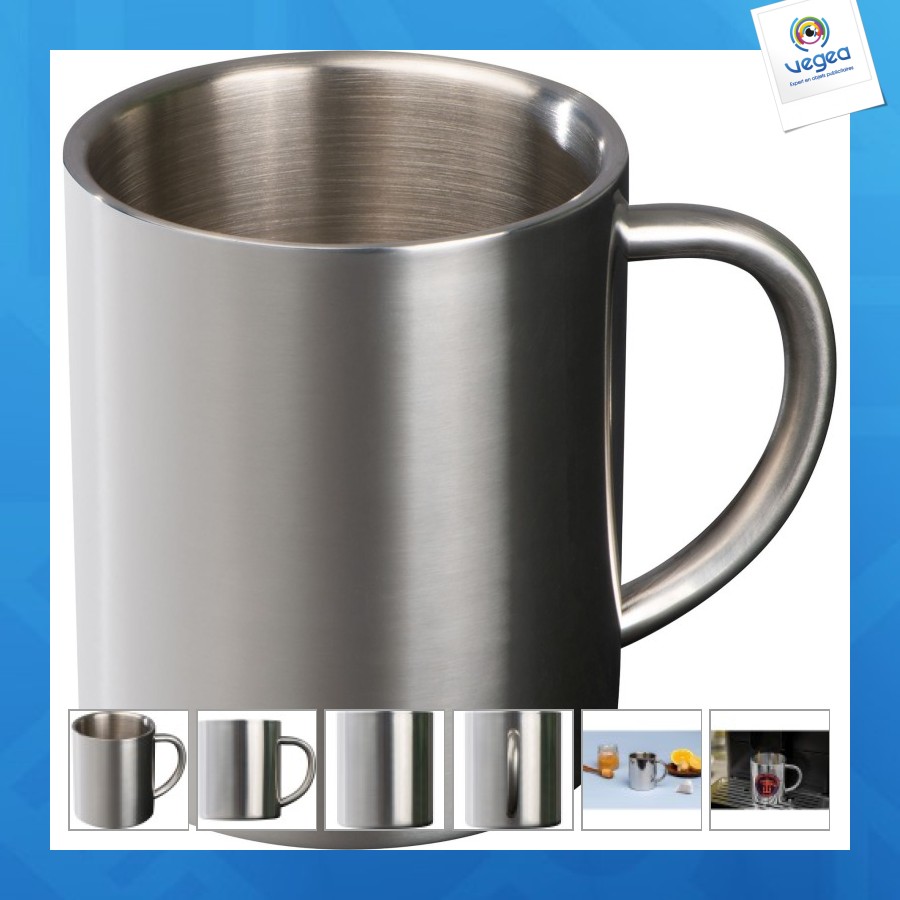 Tasse aus metall