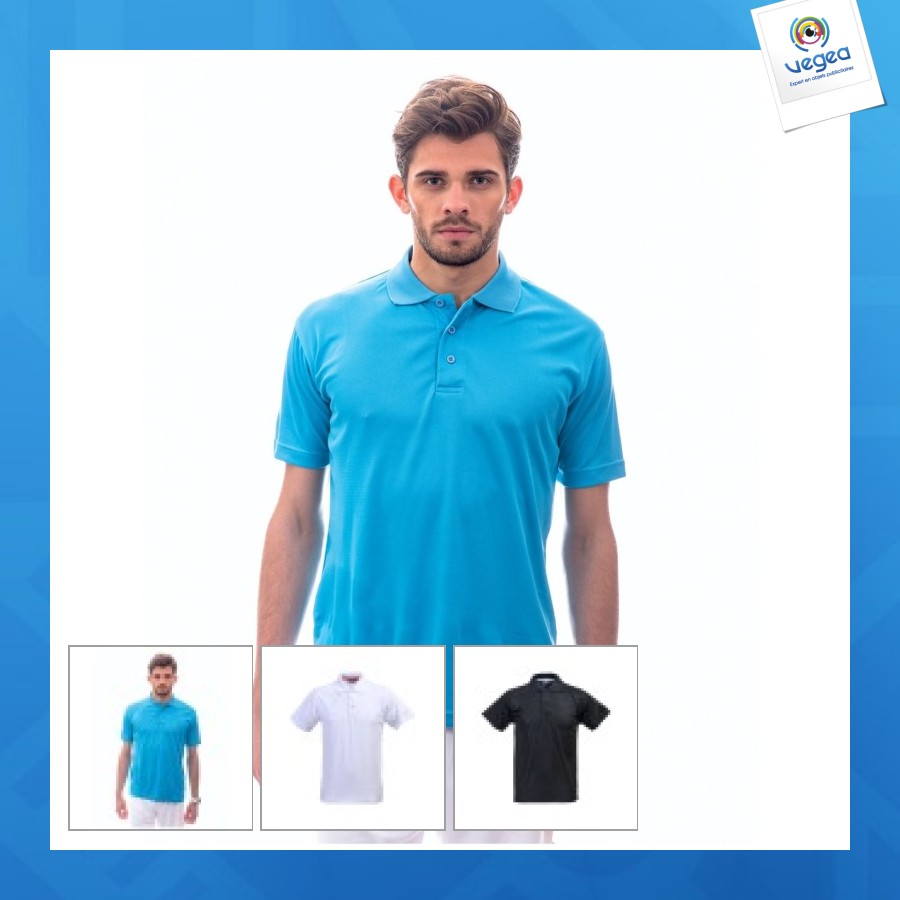 Technisches polo-shirt für männer