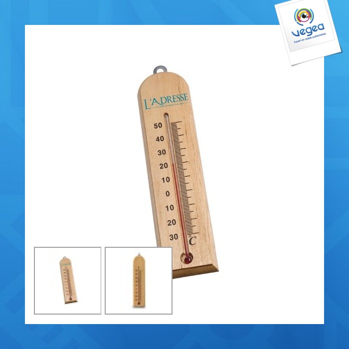 Thermometer holzauflage