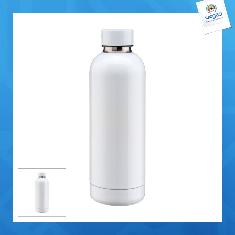 Thermos en acier inoxydable de 500 ml avec double paroi isolante pour sublimation