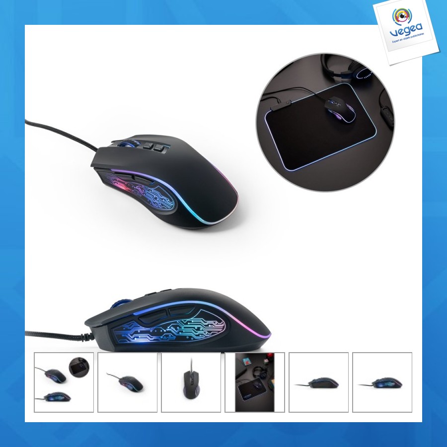 Thorne mouse rgb. gaming-maus aus abs