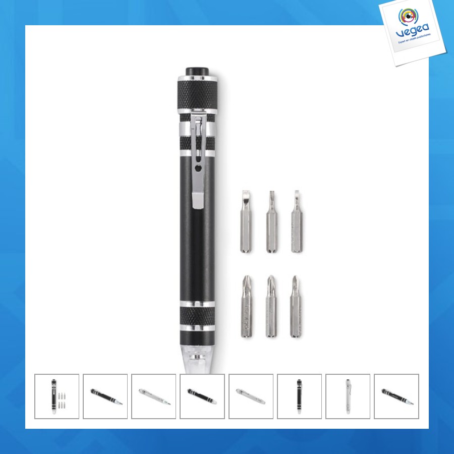 Tubular - stylo multi-outils recyclé