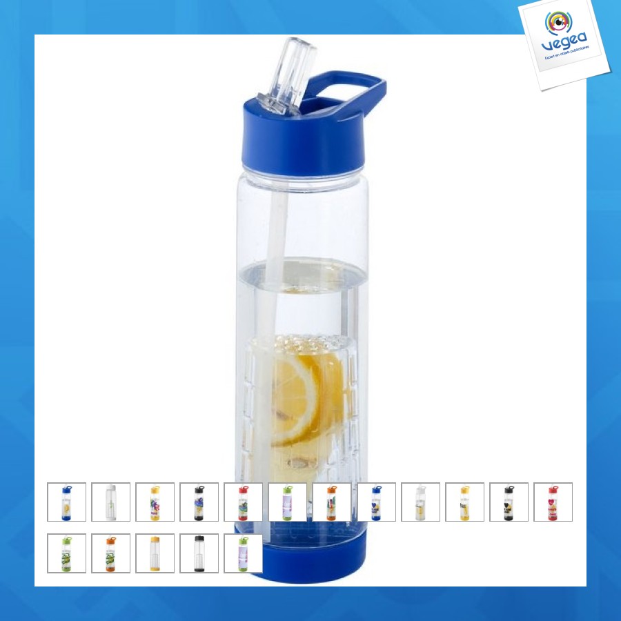 Tutti frutti trinkflasche mit infusor 740ml
