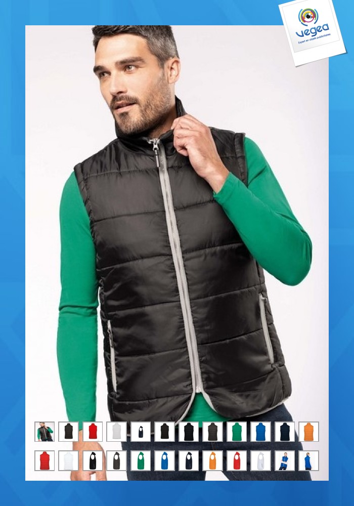 Unisex steppweste bodywarmer