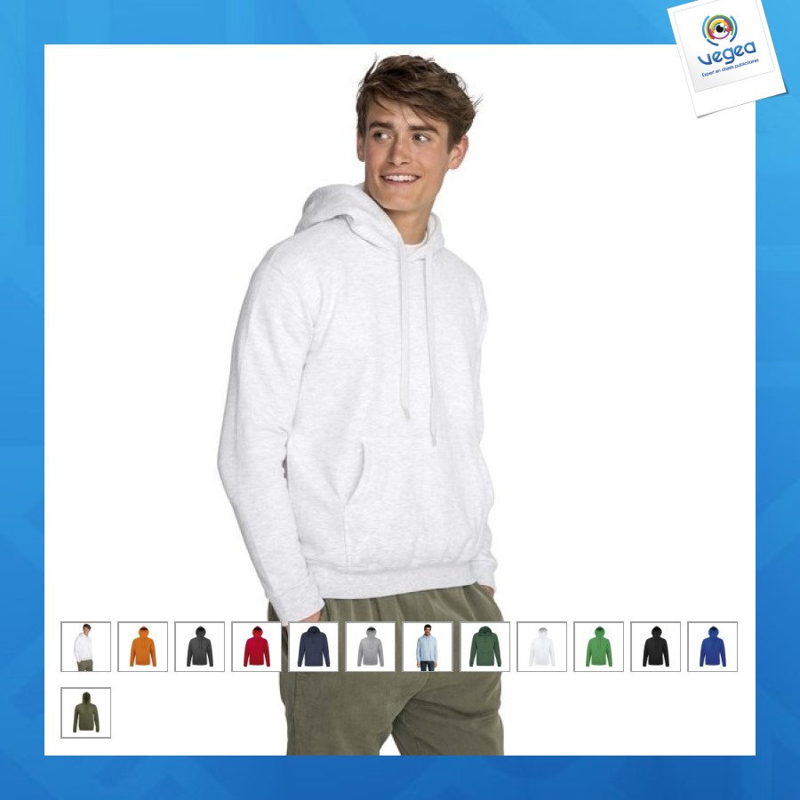 Unisex-sweatshirt mit kapuze 280 g sol's - snake