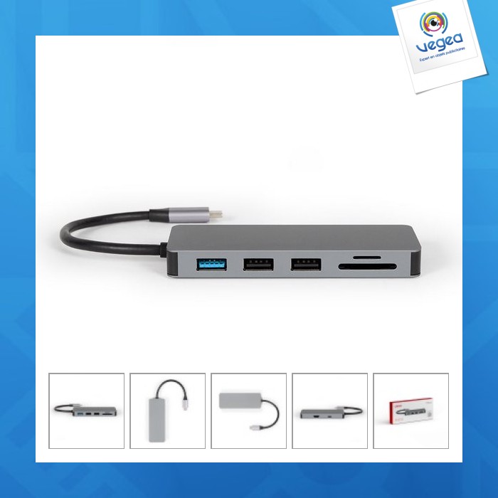 Usb c hub 7 in 1