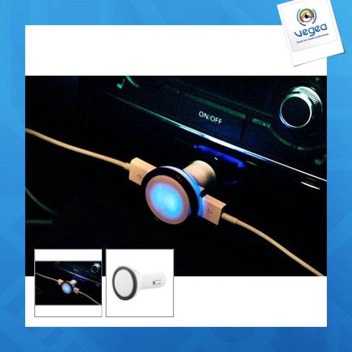 Usb-ladegerät für das auto - bipower
