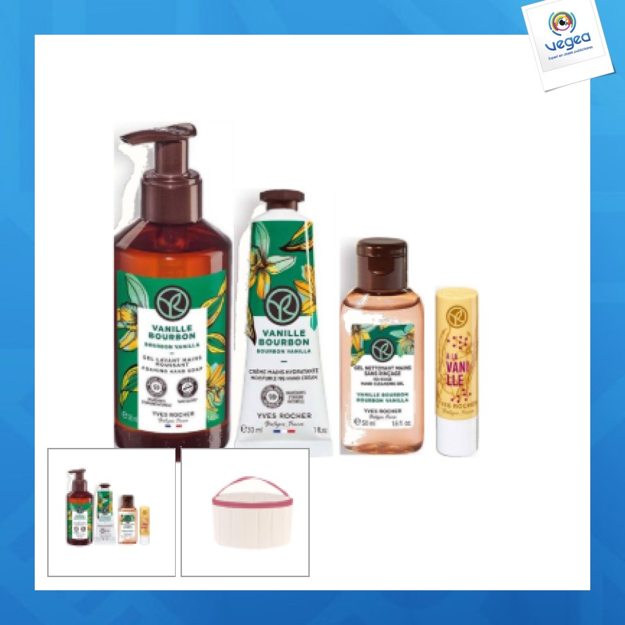 Vanille hand- und lippenset