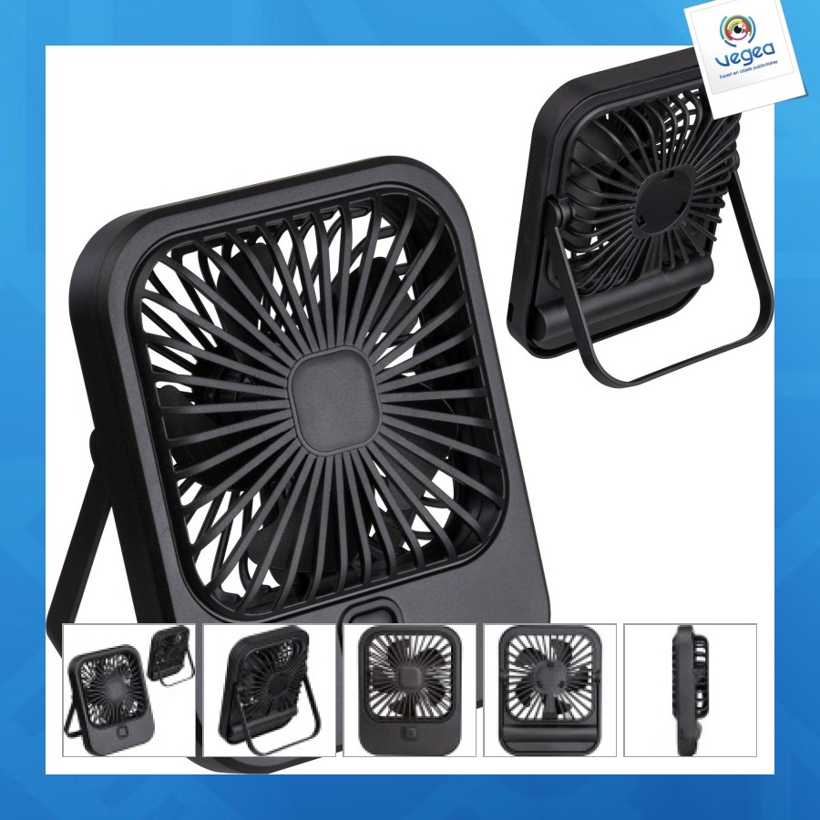 Ventilateur de table avec batterie