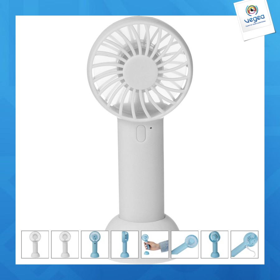 Ventilateur électrique portatif rechargeable en abs oren