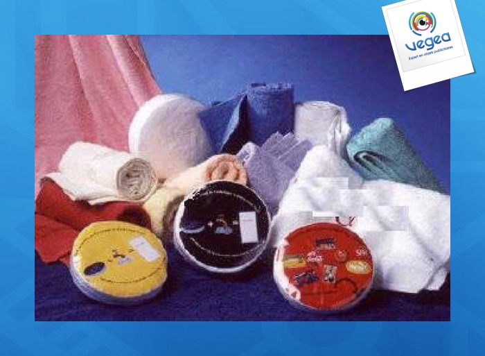 Verdichtetes handtuch