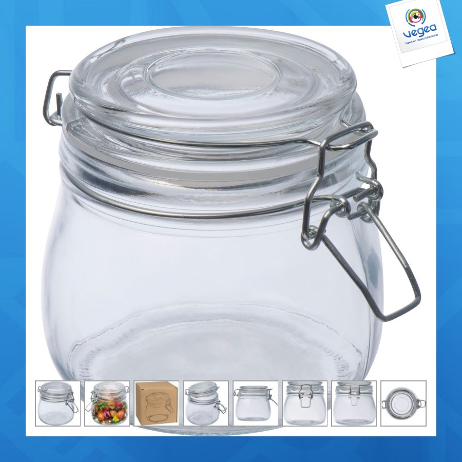 Verschließbares aufbewahrungsglas 400ml