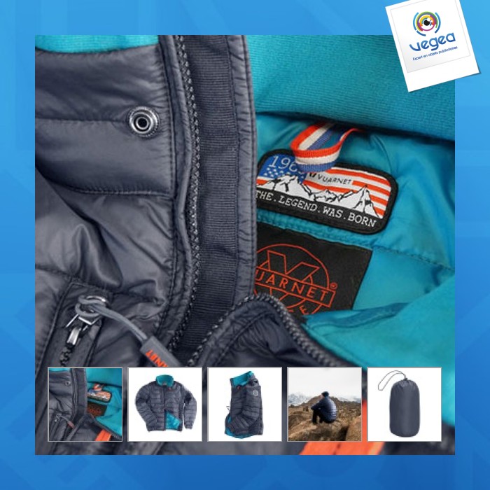 Vuarnet wattierte jacke