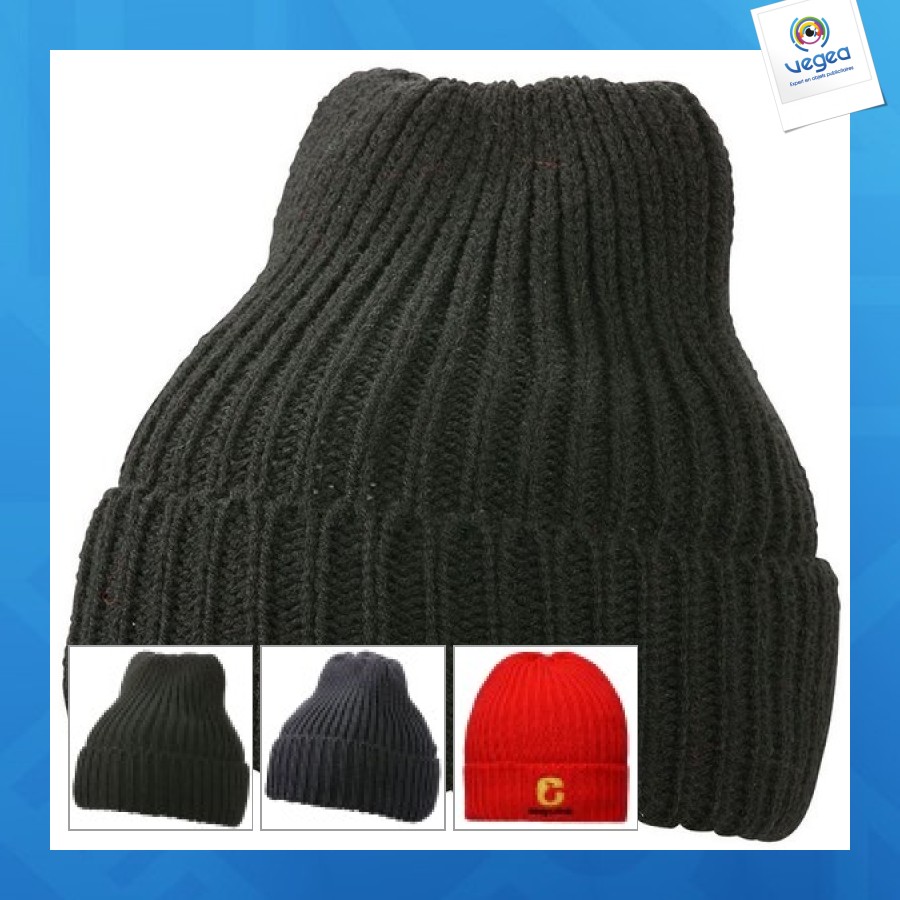 Warme strickmütze 