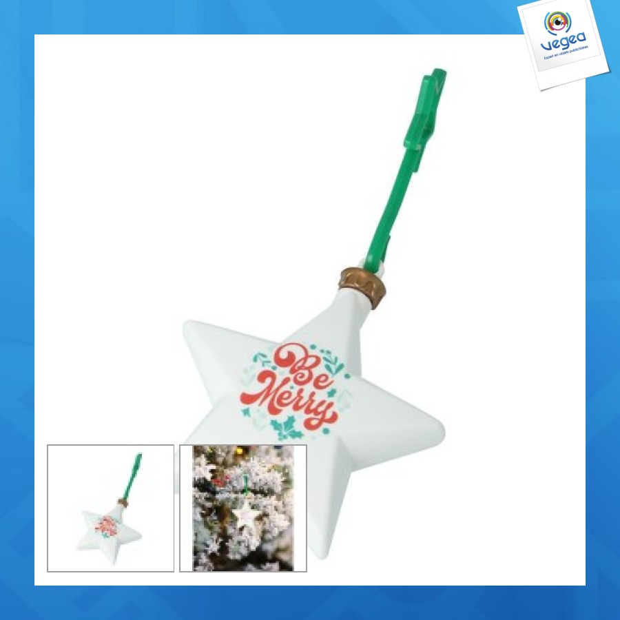 Weihnachtsstern - recycelt