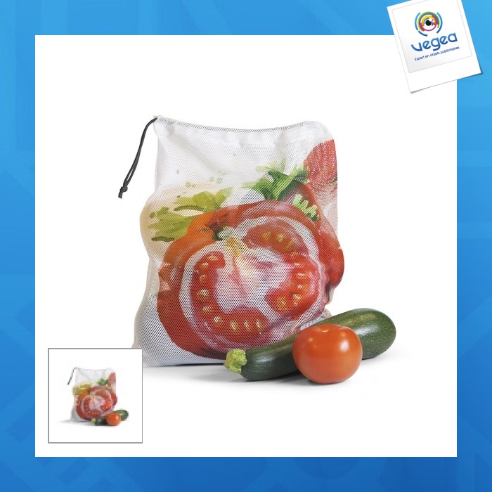 Weiße recycelte pet-tasche