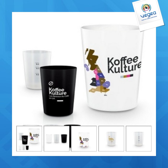 Wiederverwendbarer mini-becher 12 cl