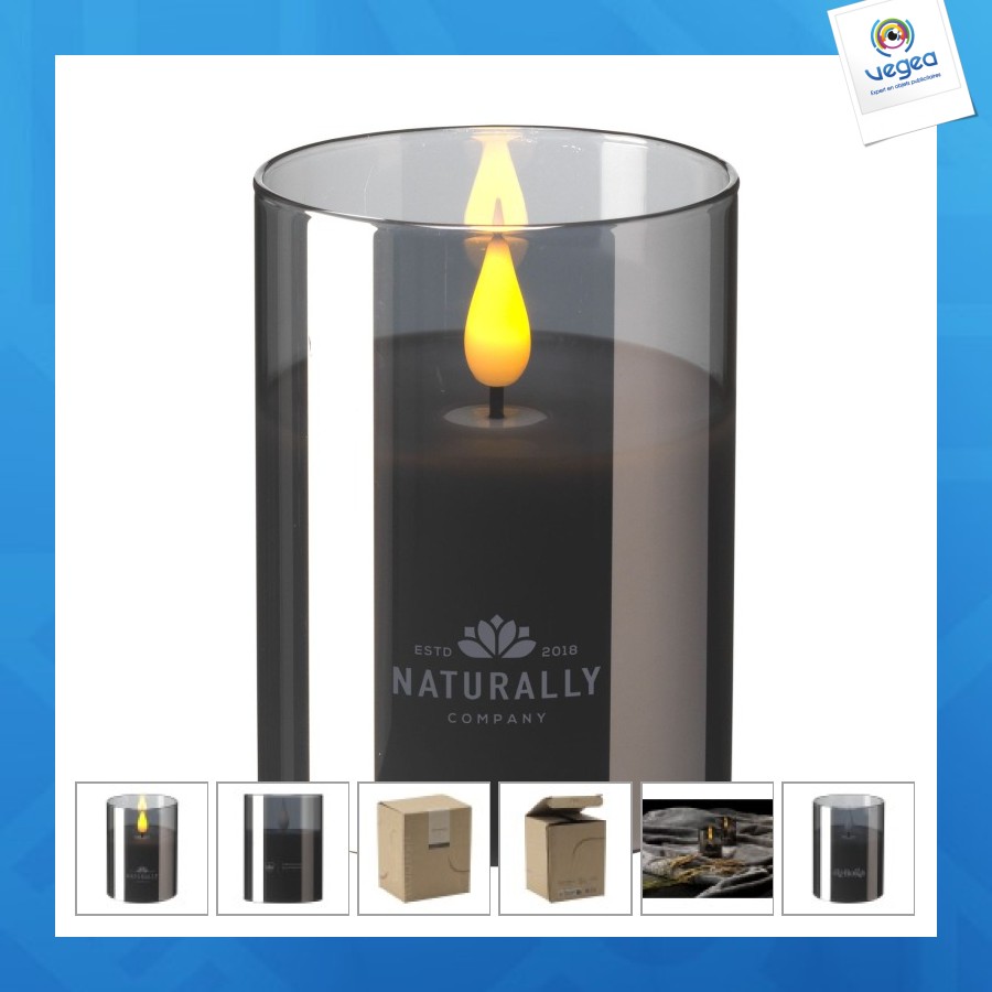 Wooosh led-kerze rauchglas Wooosh led-kerze rauchglas
