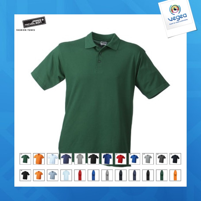 Workwear polo men farben