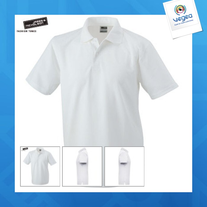 Workwear polo women weiß
