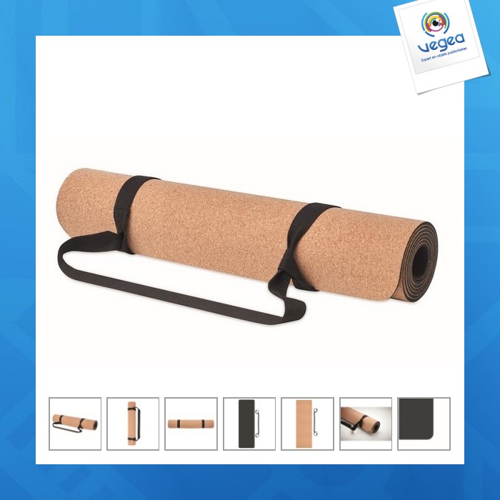 Yoga-matte aus kork