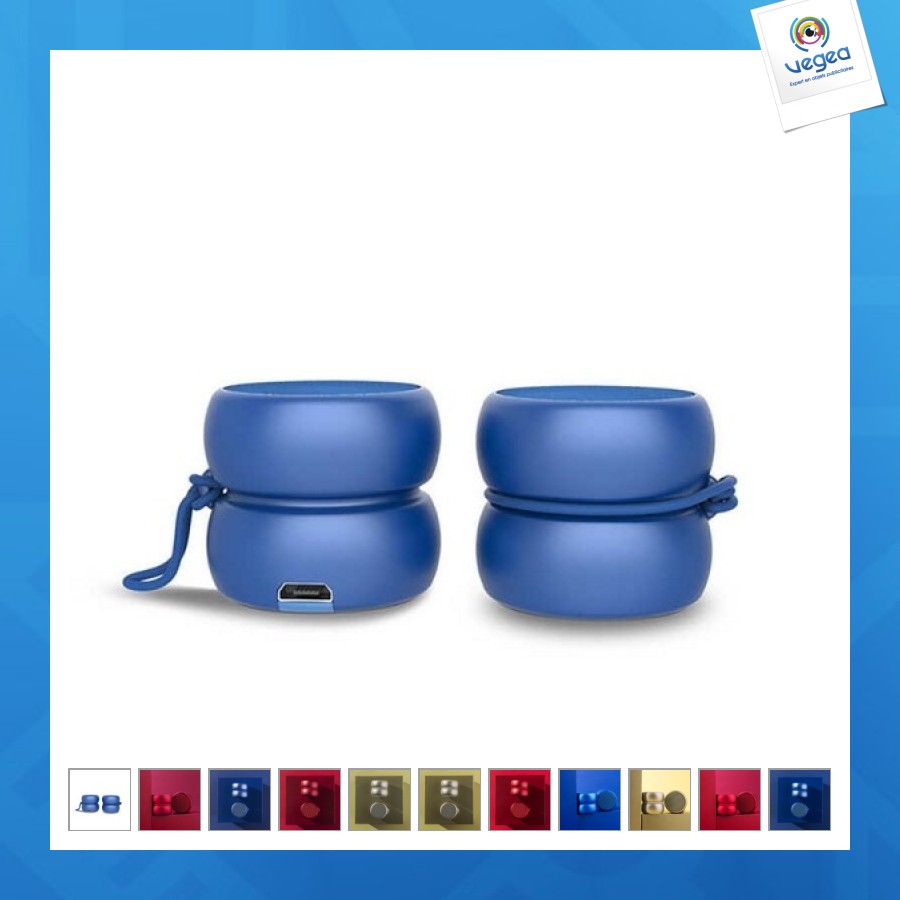 Yoyo stereo speaker - kabelloser bluetooth-lautsprecher 2x3 w
