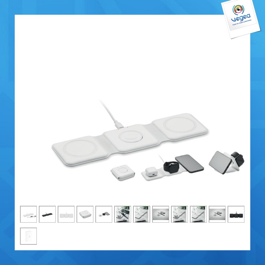 Zusammenklappbare ladestation 